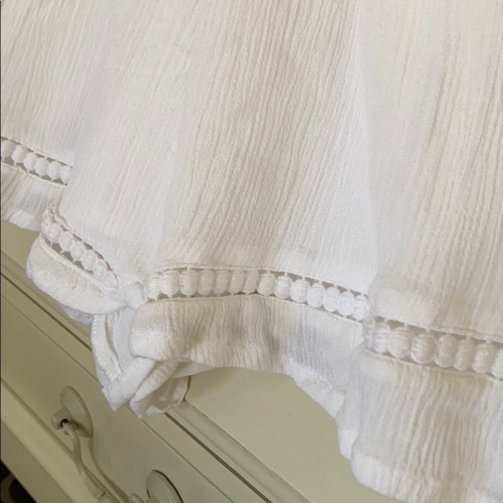A&F White Boho Romper - Picture 5 of 7